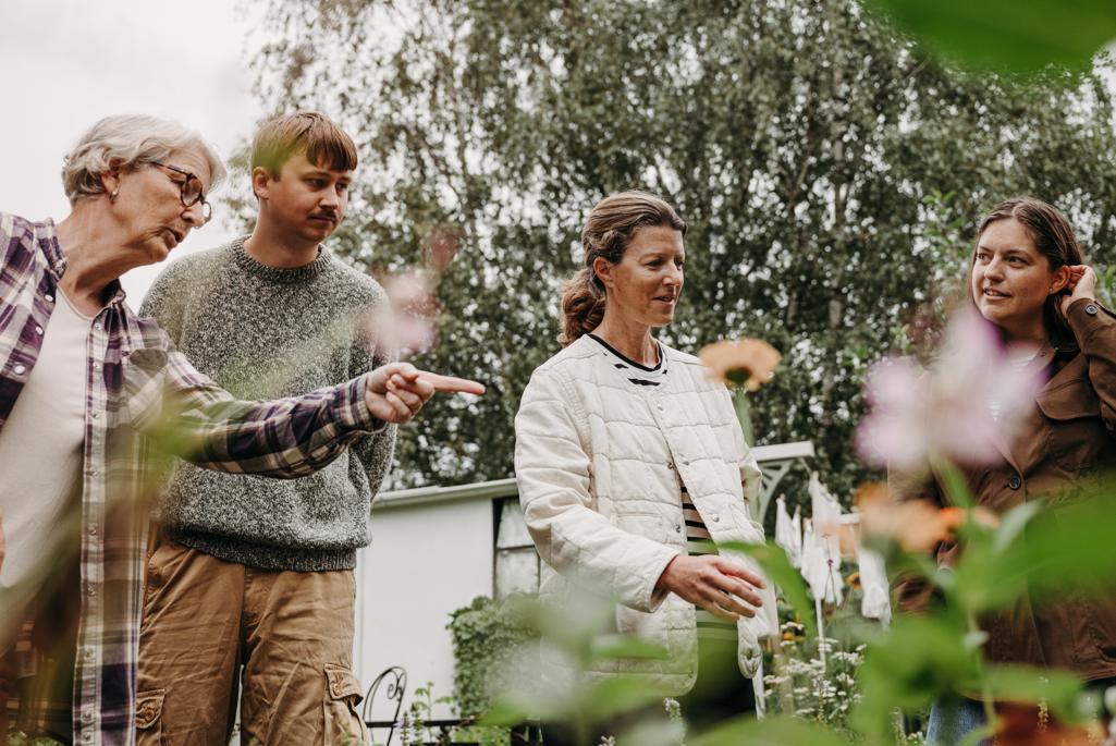 Kulturskolans logotyp som består av olika prickar i olika färger samt texten Kulturskolan.