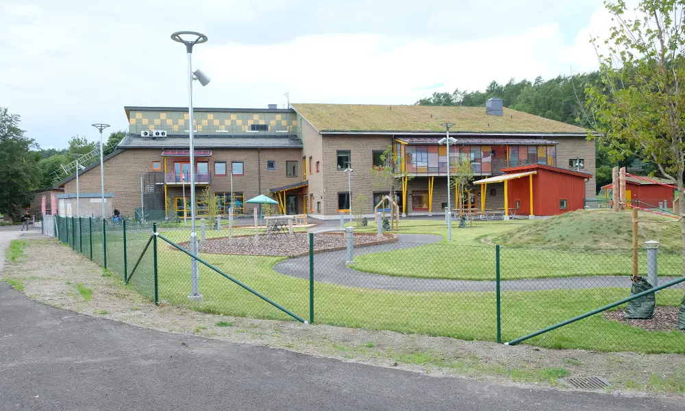Barn som går på Korsängens förskola, foto